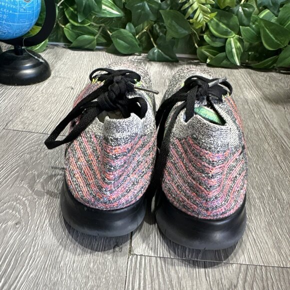 Nike Free RN Flyinit Shoes Women's 8 Multicolor Running Sneakers 831070-108 - Picture 5 of 9